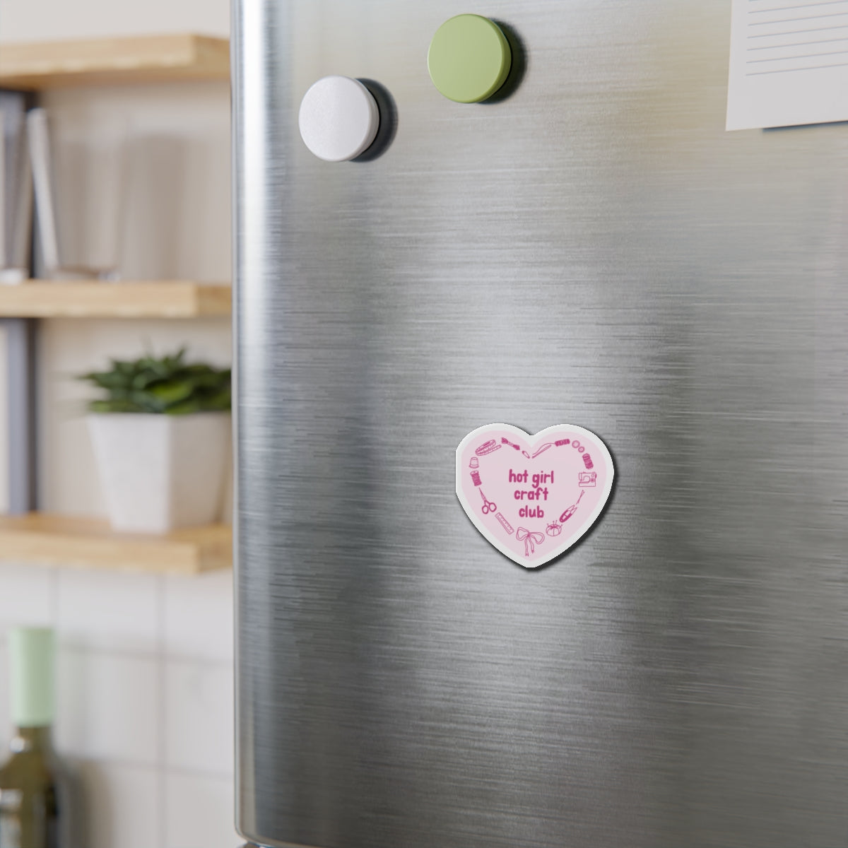 Hot Girl Craft Club Magnet