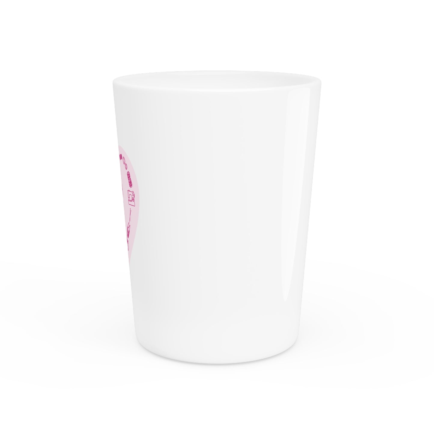 Hot Girl Craft Club Shot Glass