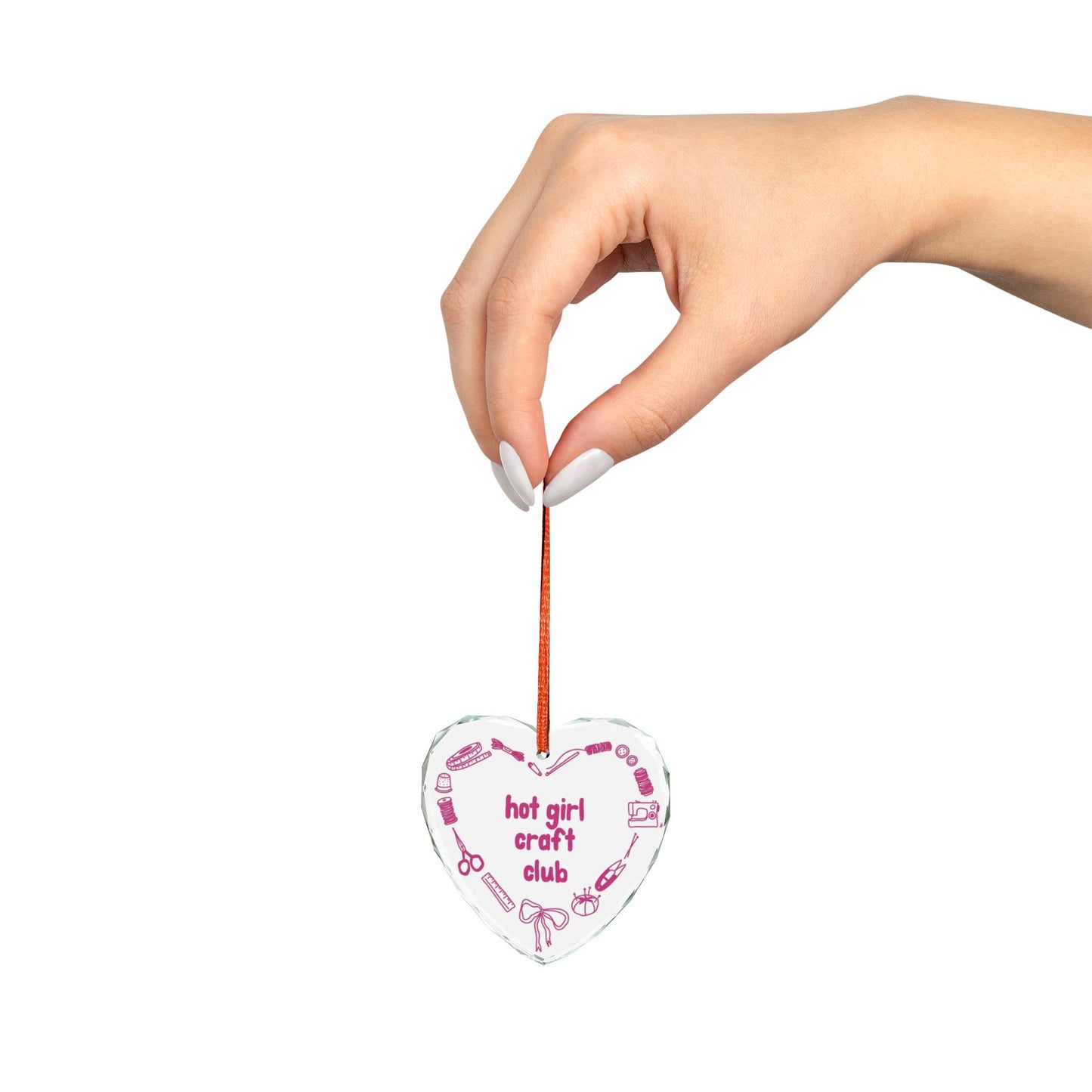 Hot Girl Craft Club Ornament