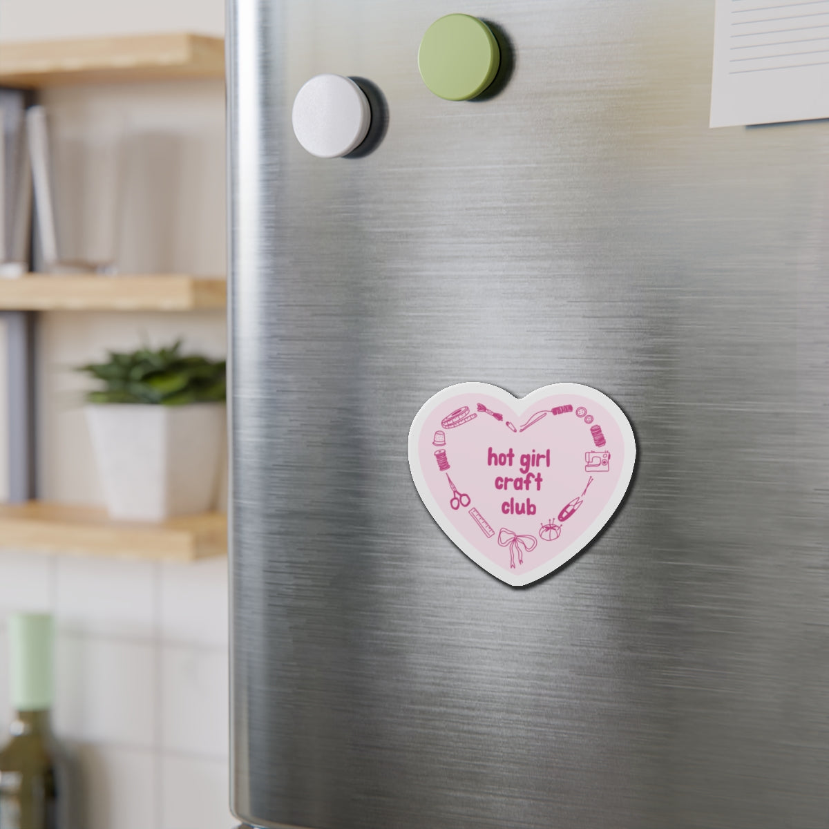 Hot Girl Craft Club Magnet