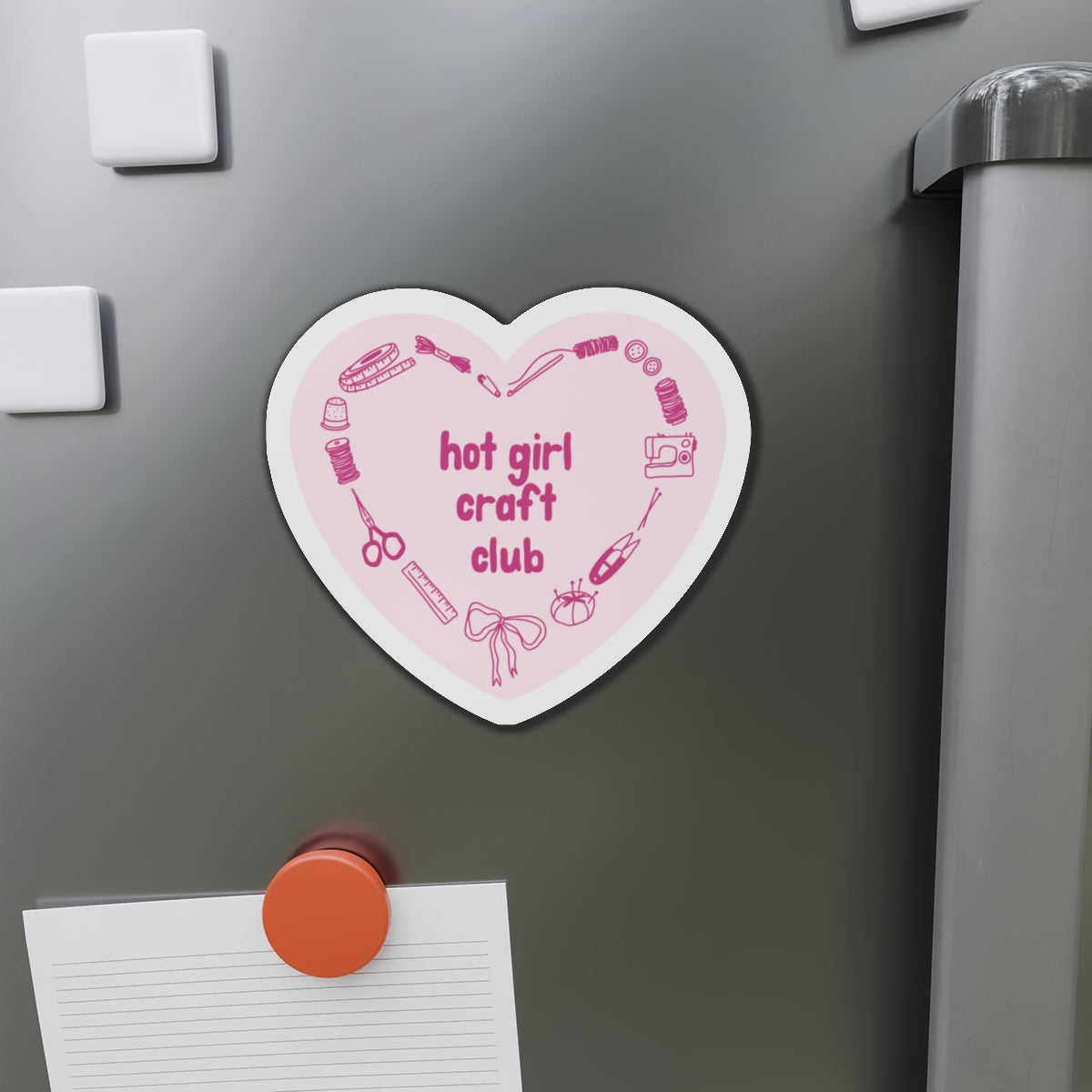 Hot Girl Craft Club Magnet