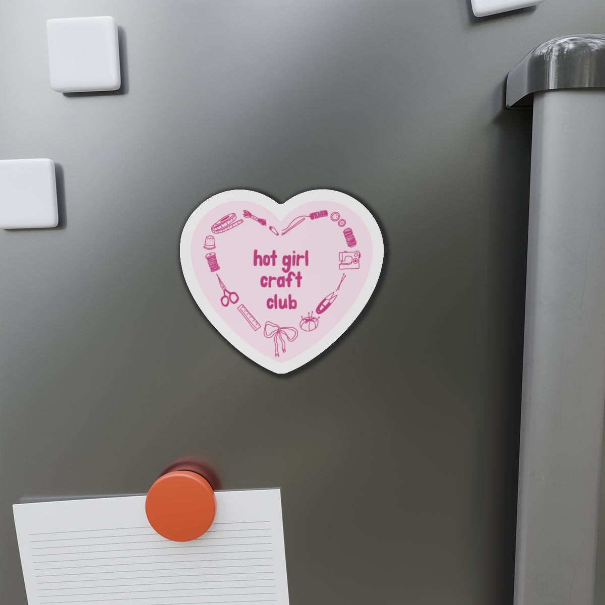 Hot Girl Craft Club Magnet