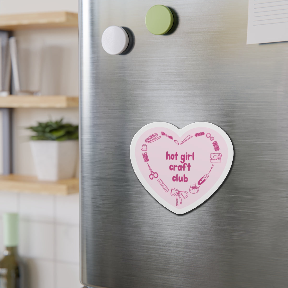 Hot Girl Craft Club Magnet