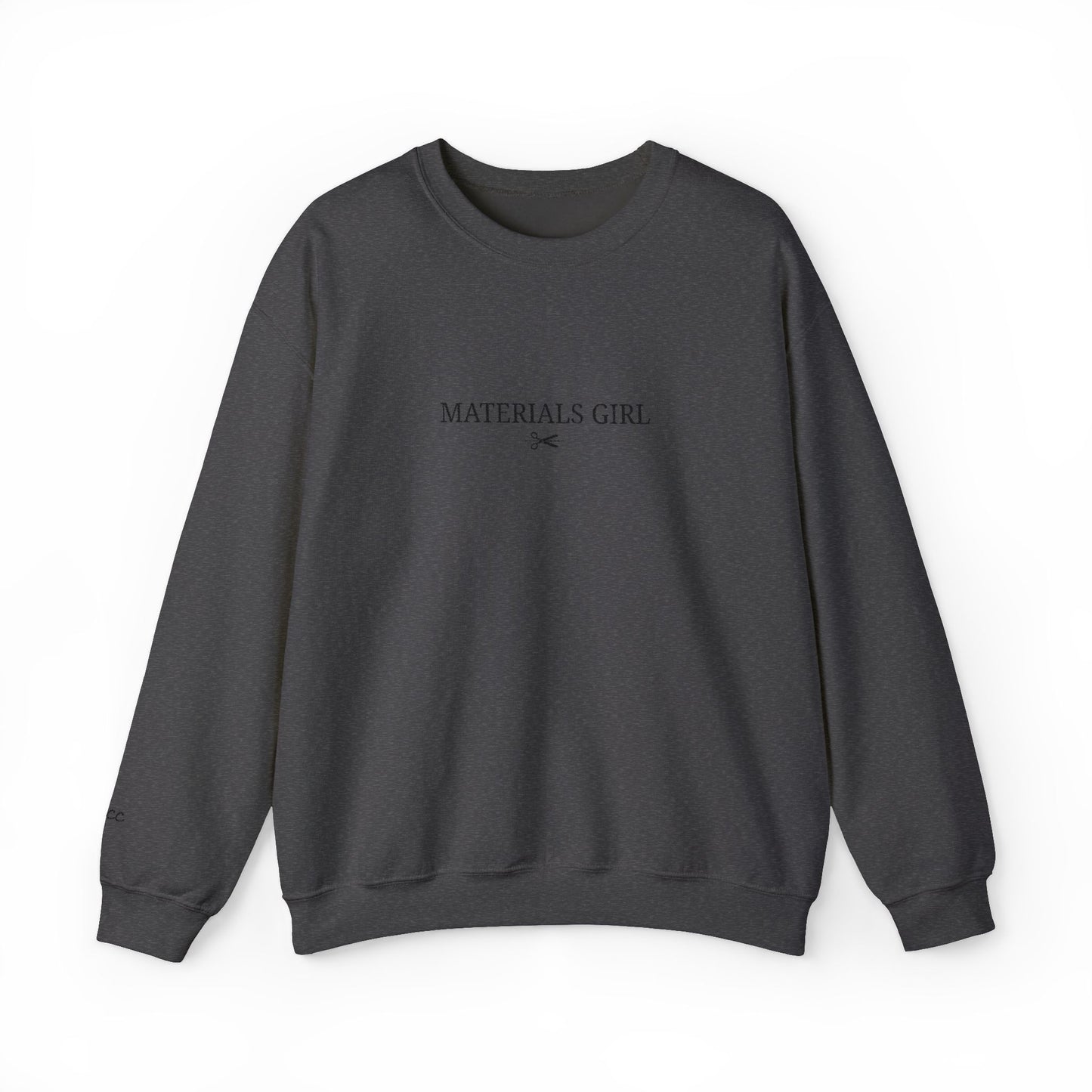 Embroidered Material Girls HGCC Crewneck