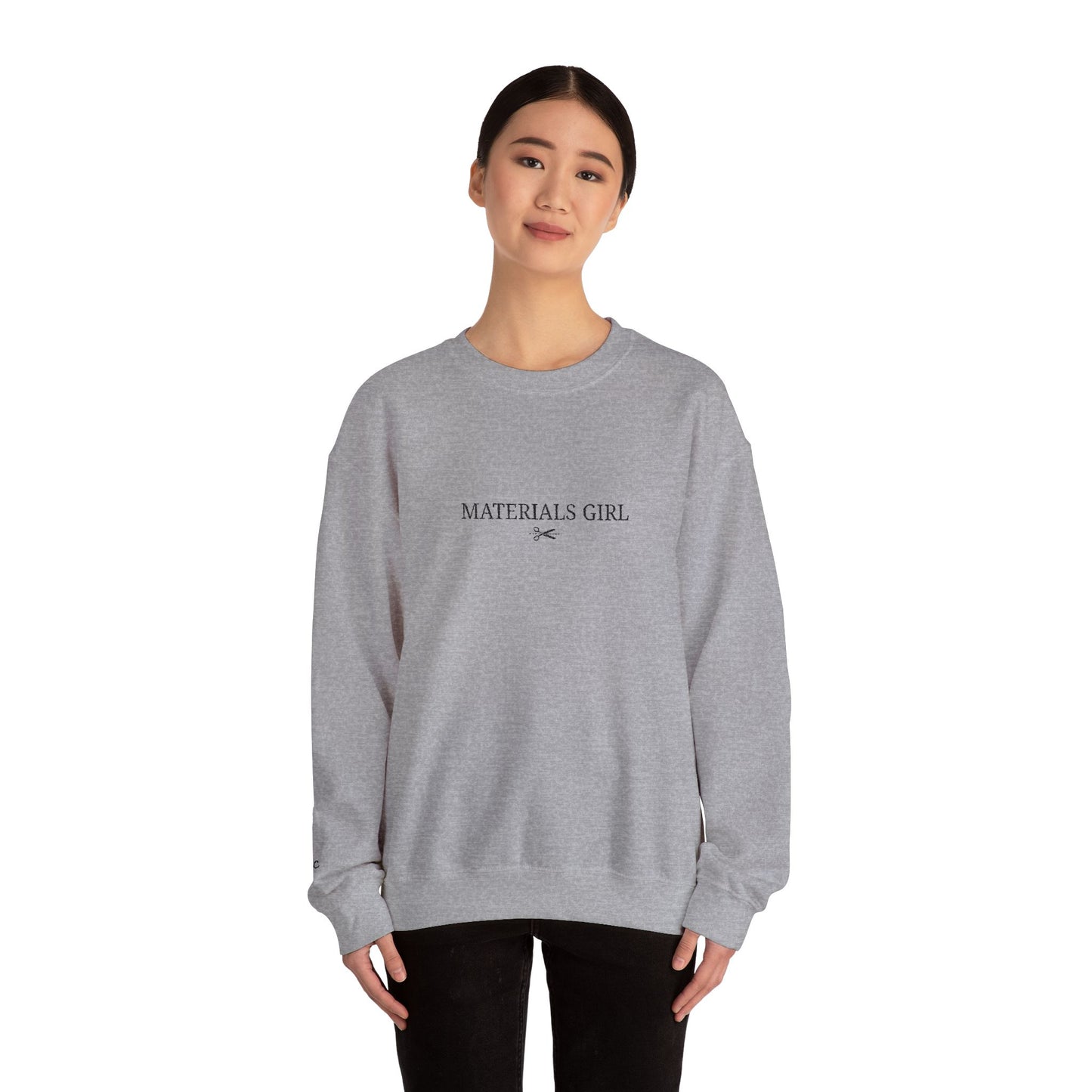 Embroidered Material Girls HGCC Crewneck