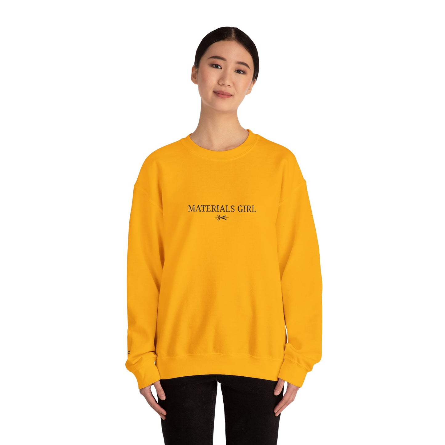 Embroidered Material Girls HGCC Crewneck