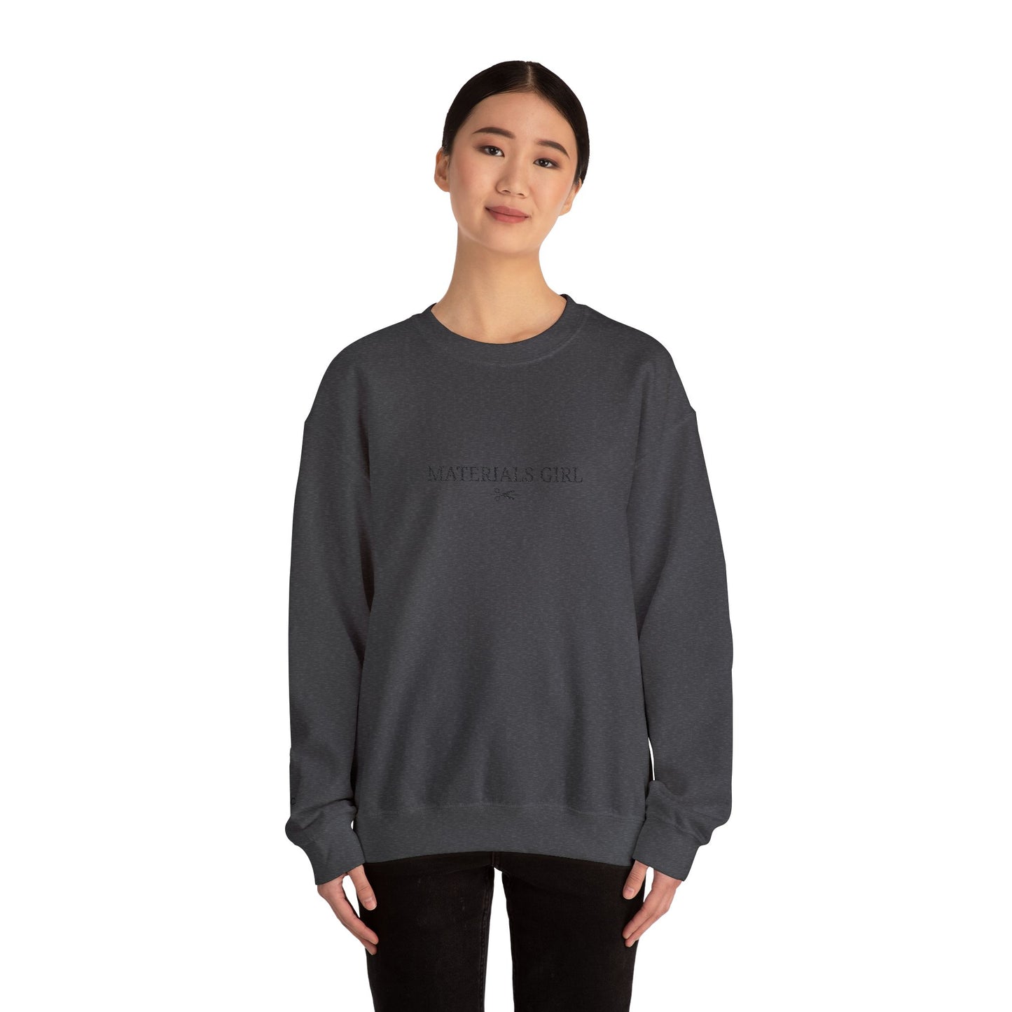 Embroidered Material Girls HGCC Crewneck