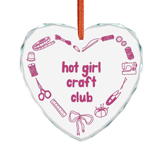 Hot Girl Craft Club Ornament