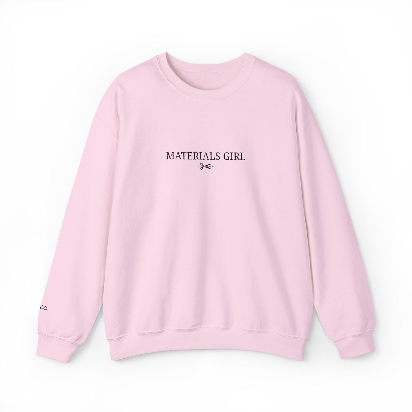 Embroidered Material Girls HGCC Crewneck