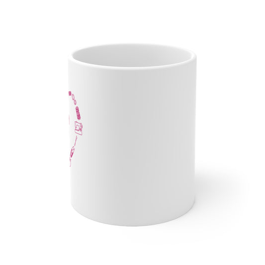 Hot Girl Craft Club Ceramic Coffee Cup