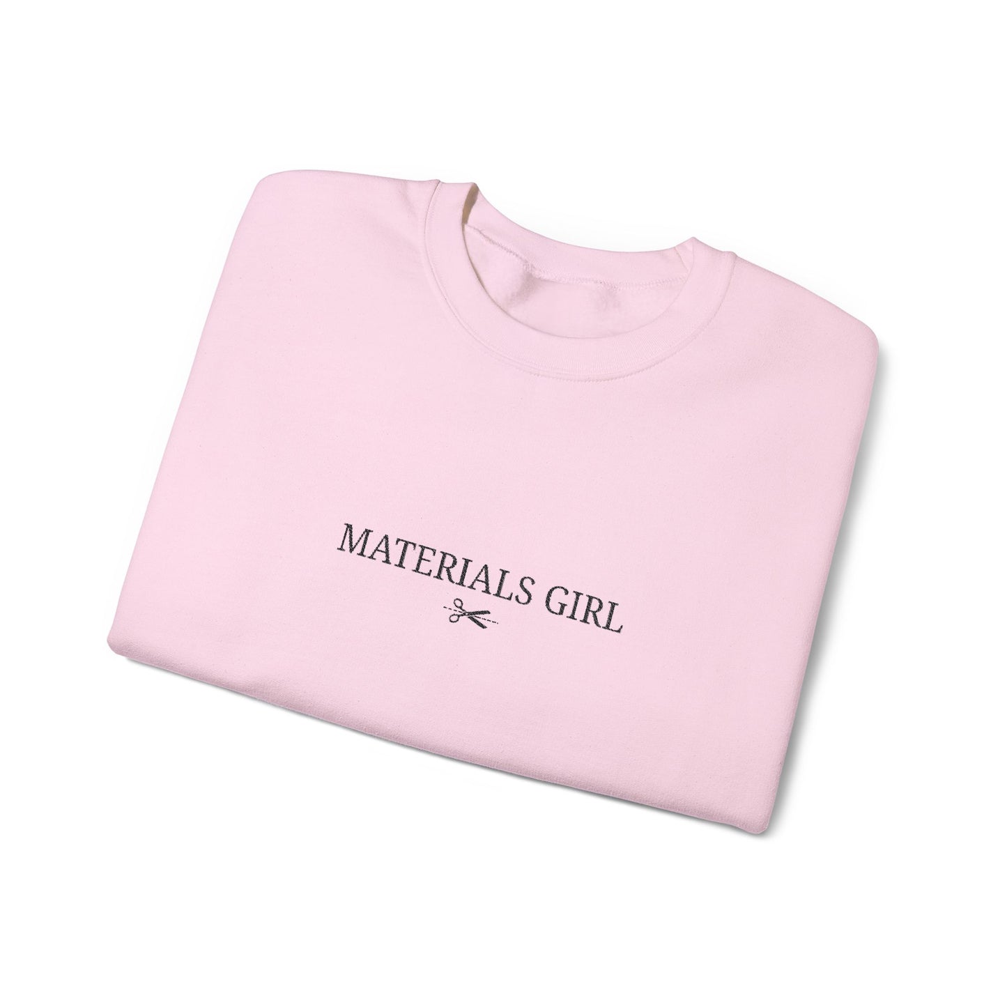 Embroidered Material Girls HGCC Crewneck