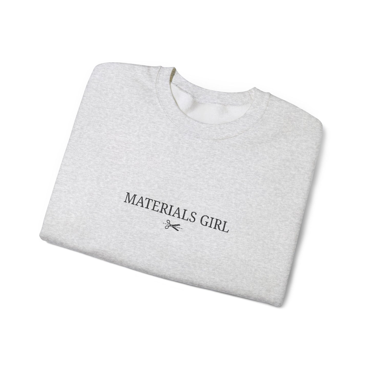 Embroidered Material Girls HGCC Crewneck