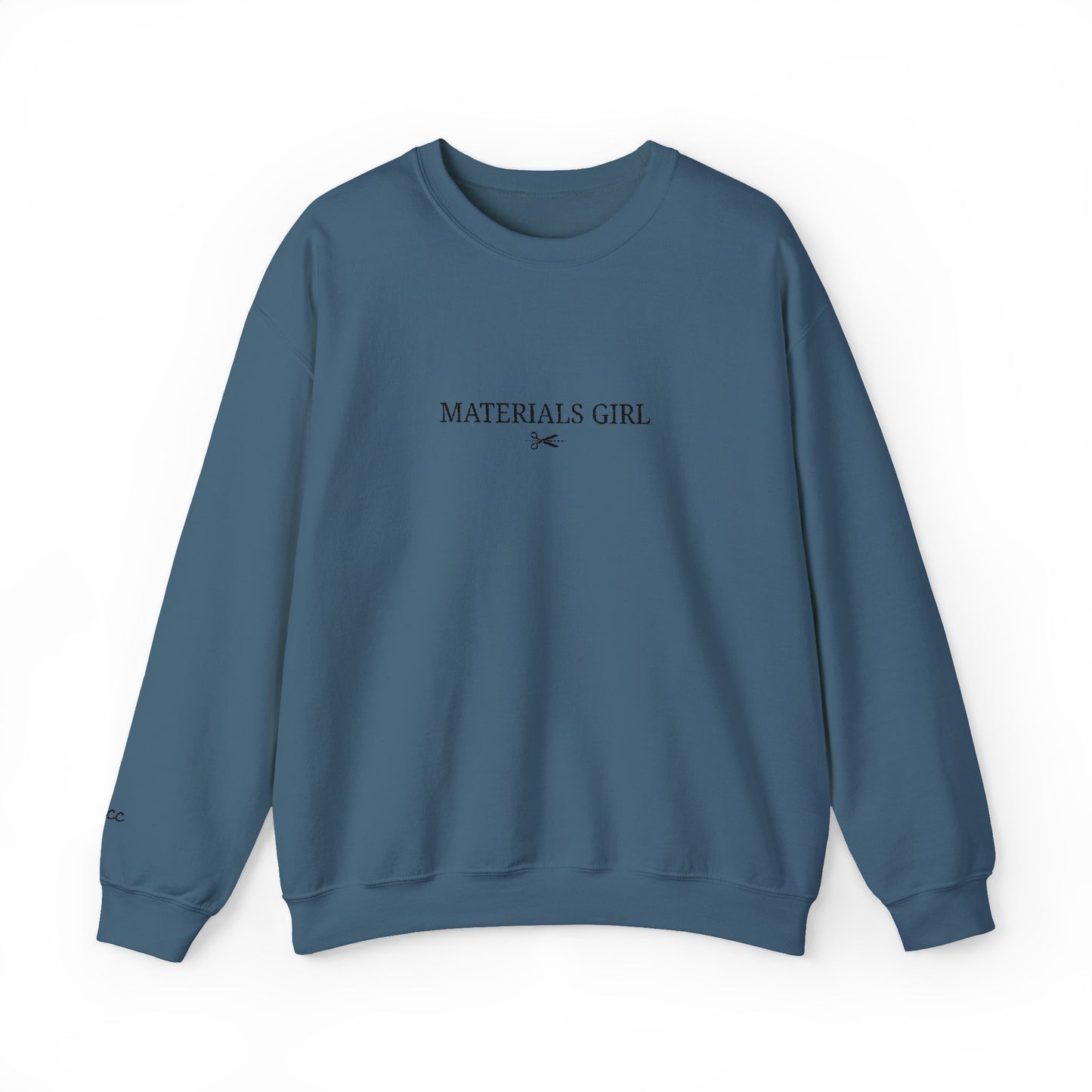 Embroidered Material Girls HGCC Crewneck