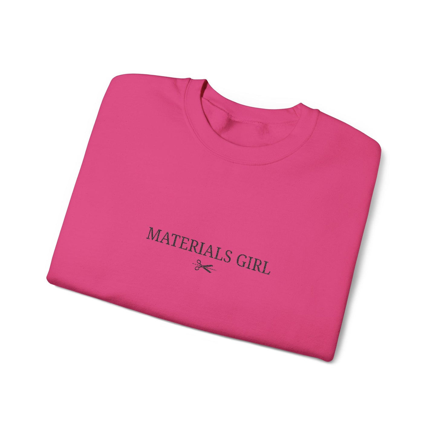 Embroidered Material Girls HGCC Crewneck