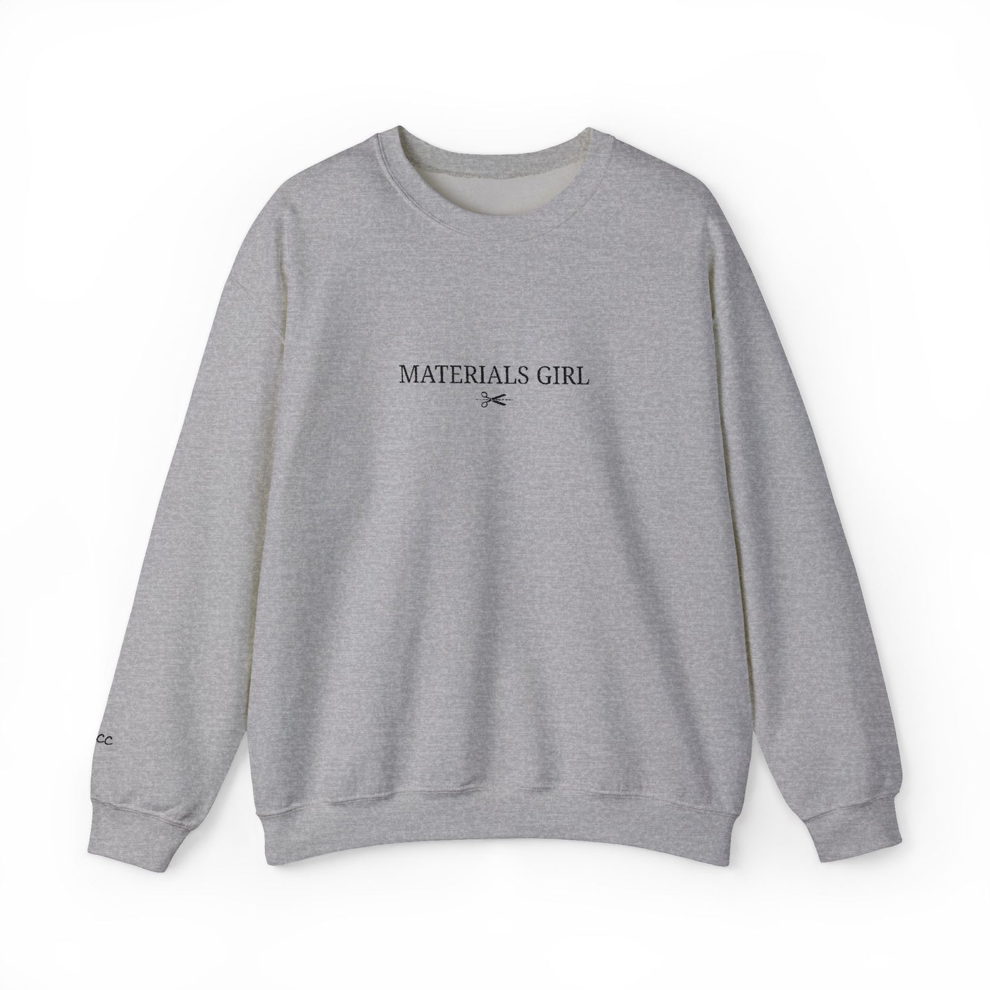 Embroidered Material Girls HGCC Crewneck