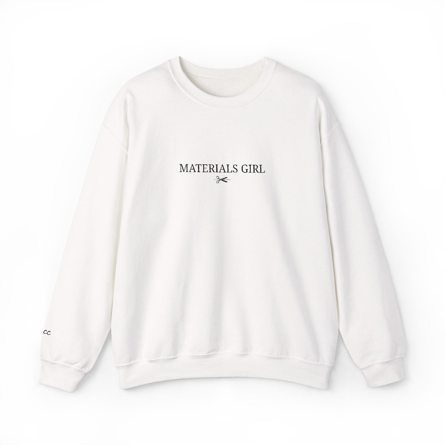 Embroidered Material Girls HGCC Crewneck