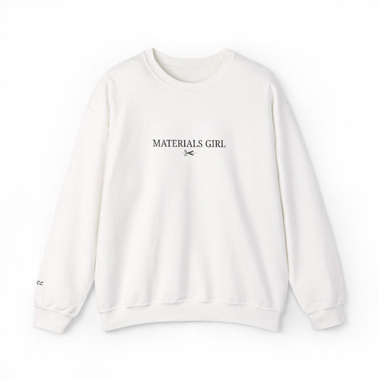 Embroidered Material Girls HGCC Crewneck